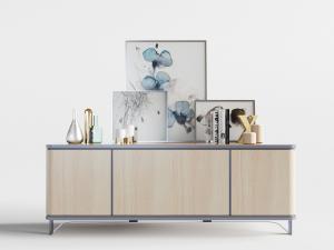 新中式实木电视柜