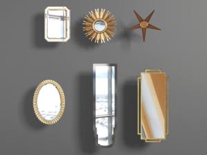 现代轻奢墙饰挂件