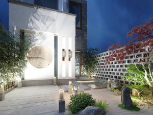 新中式阳台露台