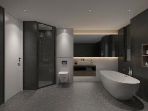 后现代卫浴间卫生间淋浴房