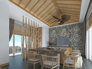 北欧民宿酒店餐厅客厅套房