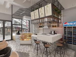 工业风甜品店饮品店