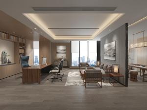 新中式董事长总经理办公室