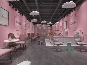 现代轻奢奶茶店饮品店