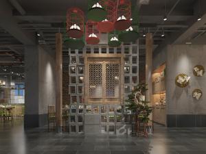 后现代酒店大堂大厅门厅