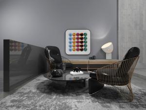 后现代接待休息区