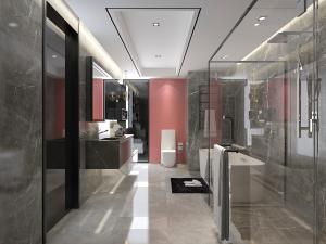 后现代卫生间卫浴间淋浴房