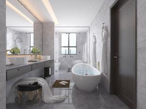 后现代卫生间卫浴间浴缸