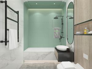 现代轻奢卫浴间卫生间