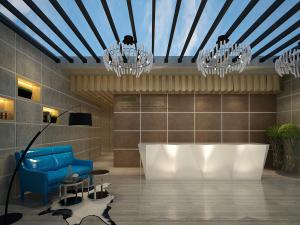 后现代接待前台