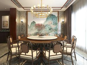 新中式酒店包厢包间