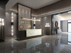 后现代接待前台