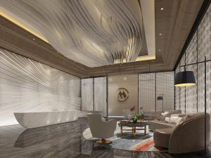 后现代接待前台休息区