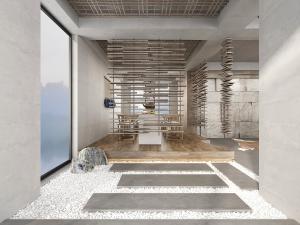 新中式走廊过道餐厅