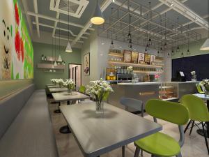 后现代餐馆饭店