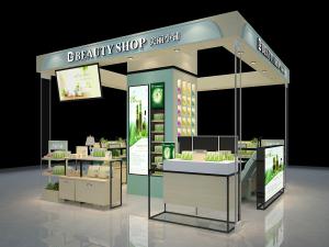 后现代化妆品展台展区展位