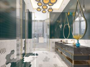 现代轻奢卫生间卫浴间