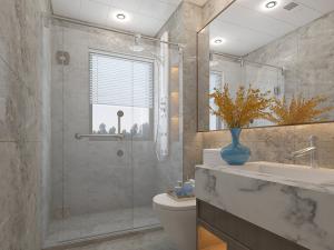 现代卫生间卫浴间