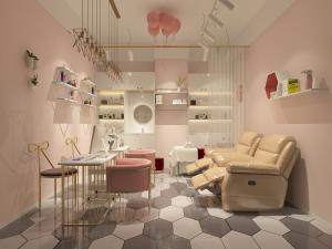 现代轻奢美容美甲店