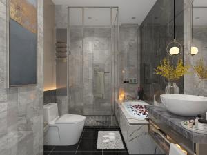 现代轻奢卫生间卫浴间