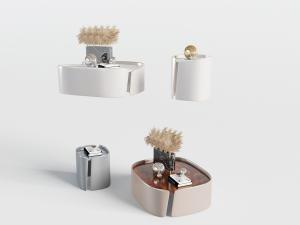 新中式茶几边几