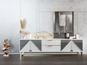 后现代玄关柜边柜