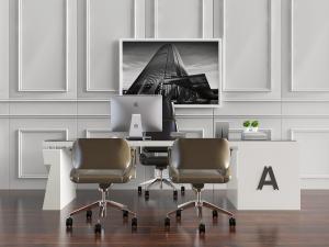 后现代办公老板桌老板台