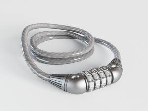 现代带密码的钢丝链子锁