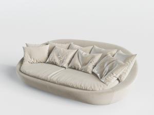 现代多人沙发靠垫