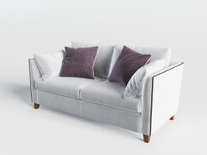 新中式多人沙发