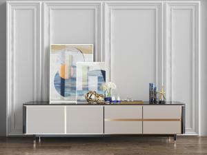 现代轻奢电视柜