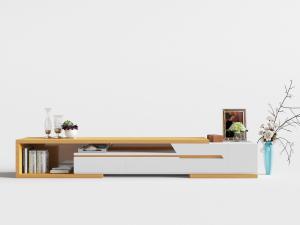 北欧实木电视柜