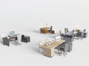 现代办公老板桌老板台