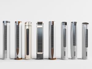 现代圆柱形空调