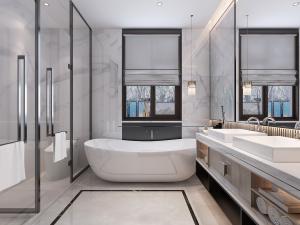 现代卫浴间卫生间浴缸