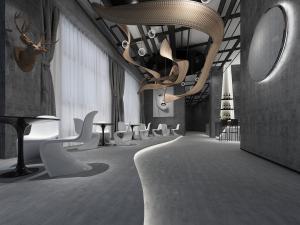 后现代咖啡厅咖啡馆酒吧