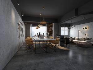 工业风公共办公区