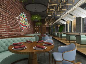 工业风餐馆饭店