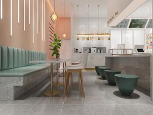 现代轻奢奶茶店饮品店