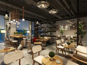 工业风咖啡厅咖啡馆