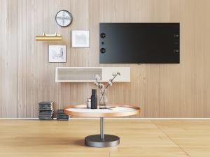 现代轻奢圆形茶几