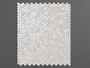 现代多边形瓷砖马赛克拼接背景墙3d模型 现代多边形瓷砖马赛克拼接背景墙