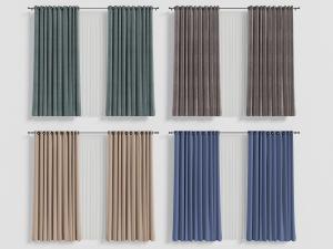 北欧布艺窗帘窗纱