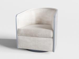 新中式单人沙发3d模型 新中式单人沙发