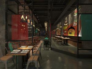 工业风餐馆饭店
