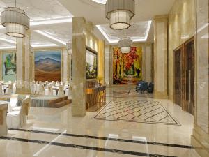 新古典宴会厅酒店过道走廊