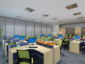 现代公共办公区