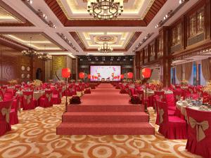 新中式宴会厅婚礼现场