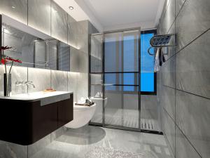 现代卫浴间卫生间