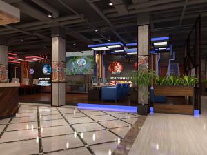 工业风游戏厅玩吧网咖